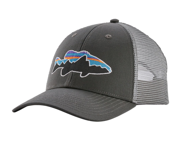 Patagonia Fitz Roy Smallmouth LoPro Trucker Hat Forge Grey Patagonia Fitz Roy Smallmouth LoPro Trucker Hat Forge Grey
